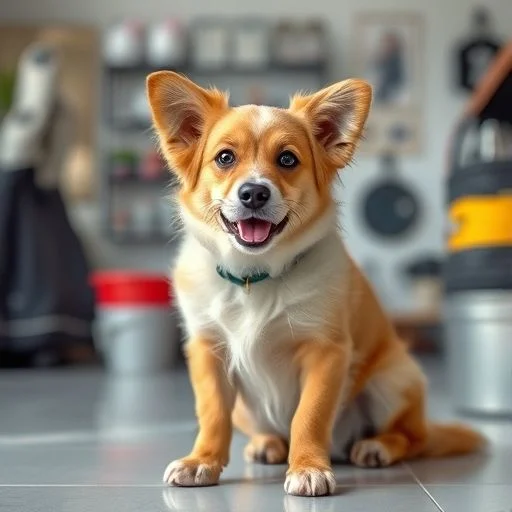 A subtle, abstract background pattern featuring elegantly stylized, ethereal paw prints in soft greens and off-whites, with a glassmorphism effect.
